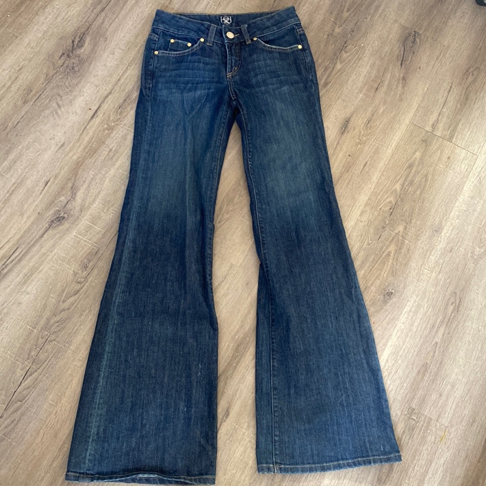Bebe Bell Bottom Jeans